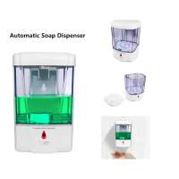 Automatic liquid gel dispenser soap sterilization 700ml refillable hotel bathroom toilet commercial shower soap dispenser