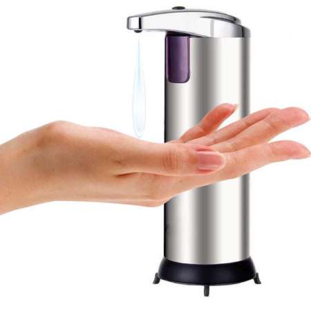 automatic sensing liquid stainless sensor soap dispenser